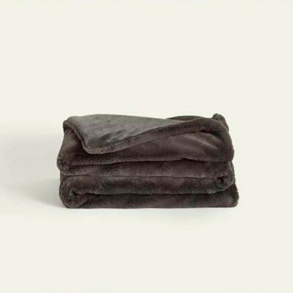 Unhide Lil Marsh Blanket in Navy and Grey